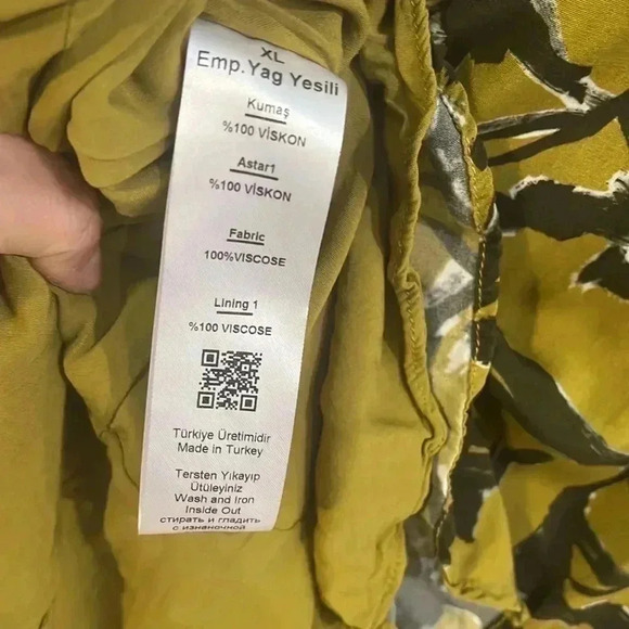 ❤️Host Picks❤️[XL] adL Patterned Mini  Dress with Lace Detail on the Front NWOT - Picture 10 of 10